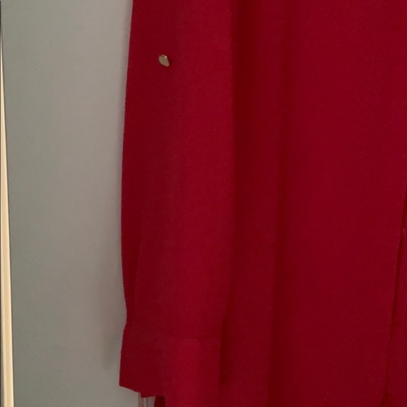 Chico’s Salmon Color LS Tunic Top Sz 0 - Picture 3 of 8